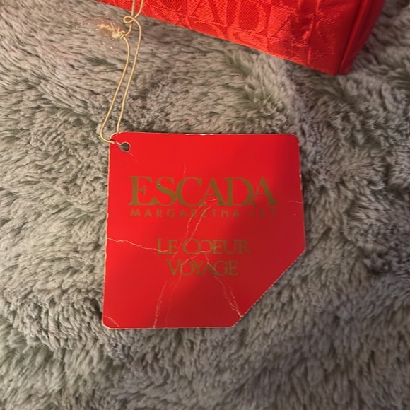 Vintage Escada Cosmetic Case Travel Bag - Picture 6 of 6